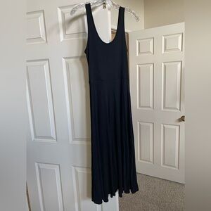 Marine Layer Jersey Ribbed Tank Dress - Black - Medium